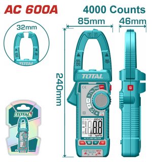 Total TMT766001 Αμπεροτσιμπίδα Ψηφιακή 4A AC True RMS