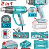 Total TOSLI241188E Σετ Πιστόλια Θέρμου Αέρα Μπαταρίας Li-ion 20V