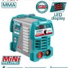 Total TW214049E Ηλεκτροκόλληση Inverter MMA με Μέγιστο Ρεύμα Συγκόλλησης 140A και Κύκλο Εργασίας 15% Total TW214049E Ηλεκτροκόλληση Inverter MMA με Μέγιστο Ρεύμα Συγκόλλησης 140A και Κύκλο Εργασίας 15%