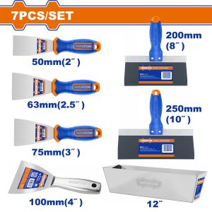 Wadfow WPT8A07 Σετ Σπατουλες & Σπατουλαδοροι 7 Τεμάχια