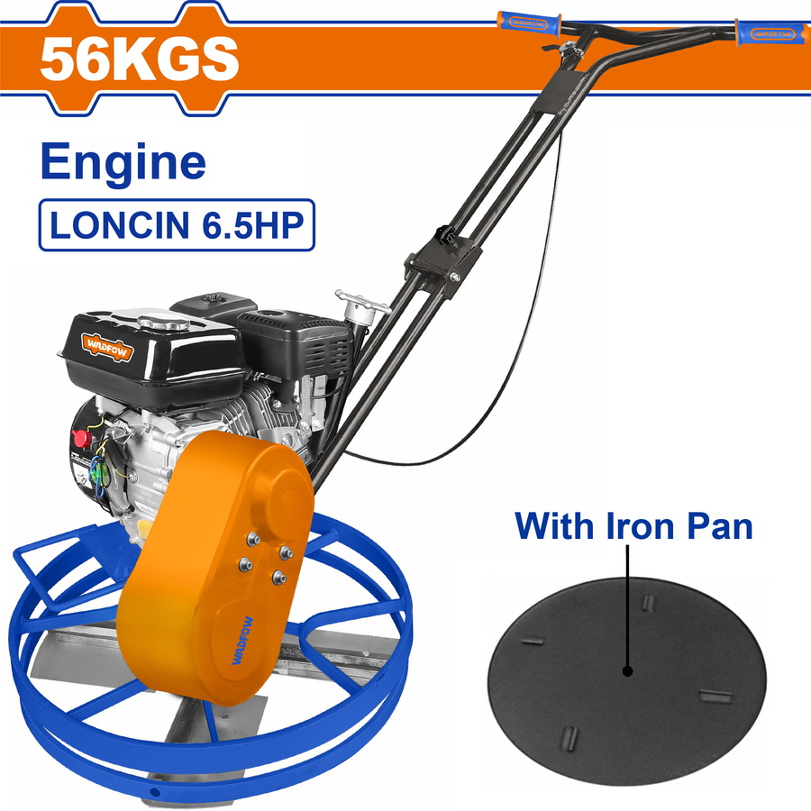 Wadfow WQM1A24E Λειαντήρας Μπετού Βενζίνης 196cc / 6.5HP / 57cm