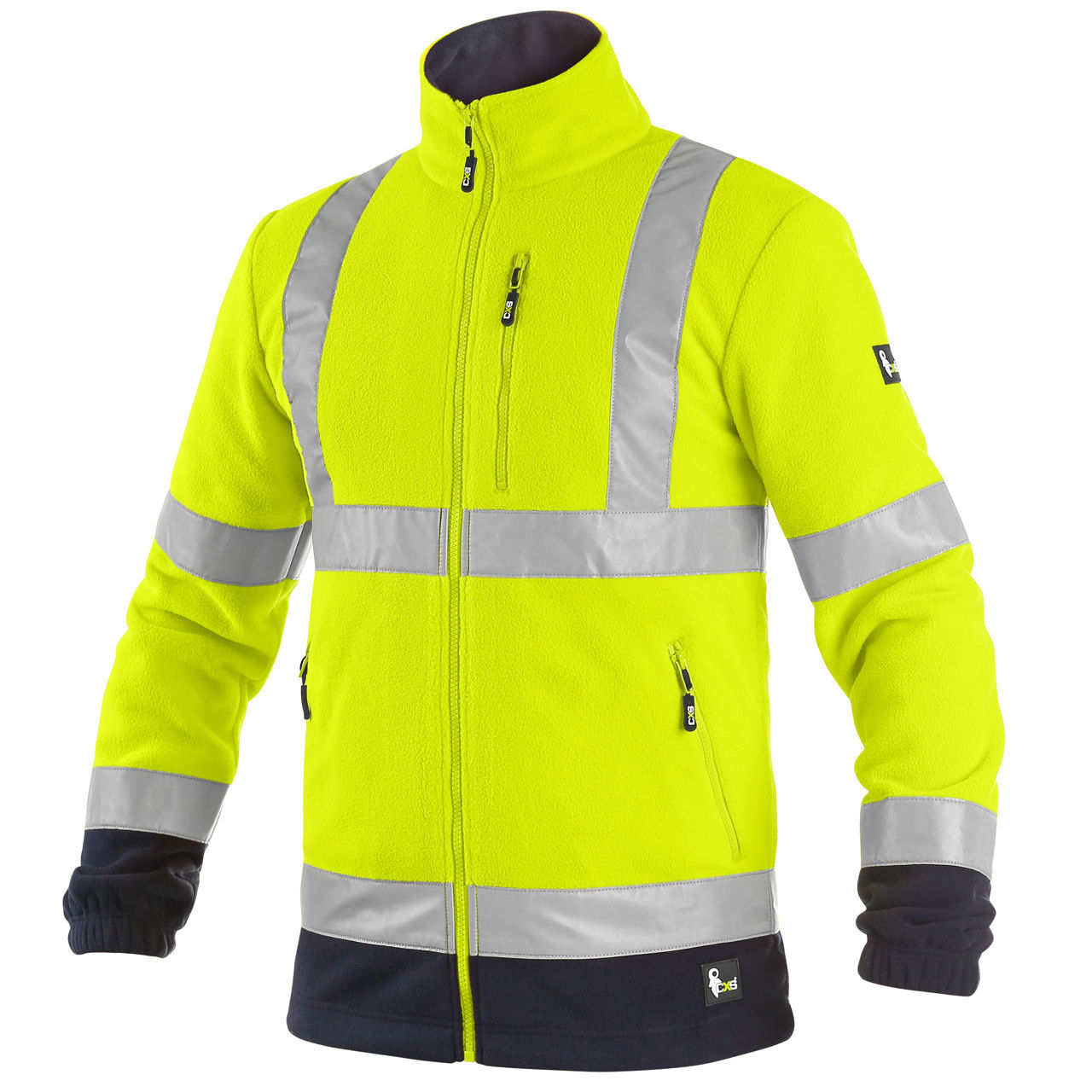 CXS Preston yellow-blue Ζακέτα Εργασίας fleece high vis