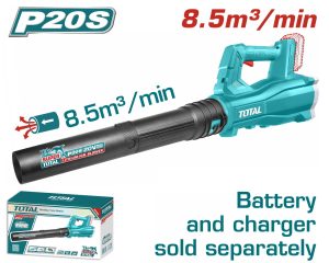 Total TABLI20323 Φυσητήρας Κήπου Μπαταρίας Li-ion 20V Χωρίς Μπαταρία & Φορτιστή