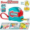 Total TMT80532 Μετροταινία 5m X 32mm Μετρικό & Ιντσα