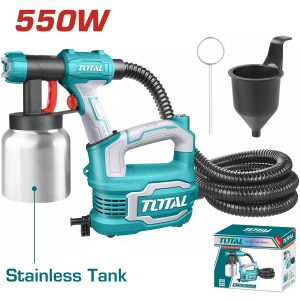 Total TT5006-2 Ηλεκτρικό Πιστόλι Βαφής 500W με Δοχείο 0.8lt