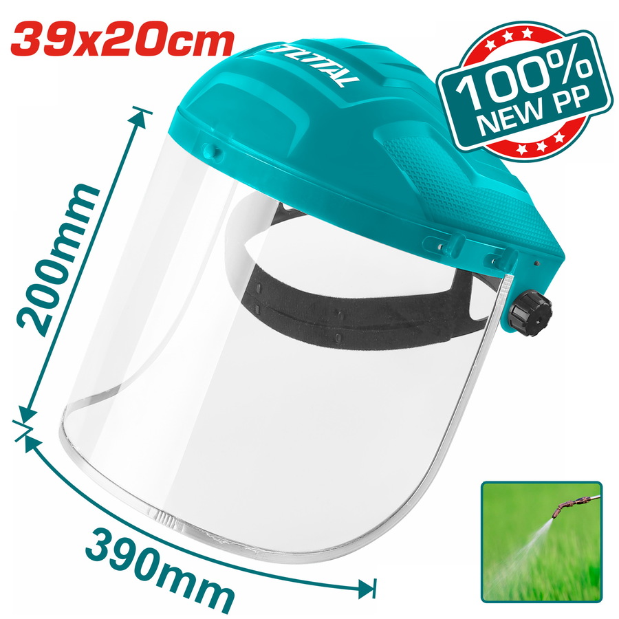 Total TSP631 Προσωπίδα Προστασίας Με Πλαστικό