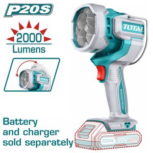 Total TWLI2088 Προβολέας Εργασίας LED Μπαταρίας Li-ion 20V Χωρίς Μπαταρία & Φορτιστή