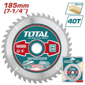 Total TAC231415 Δίσκος Κοπής Ξύλου Φ-185Χ20-16mm 40T Για TS11418526 / TS1161856 / TSLI1851