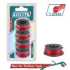 Total TALS1602 Μεσινέζα Ελικοειδής 1.6mm / 5m 4 Tεμάχια Για TGTLI20018 / TGTLI20328