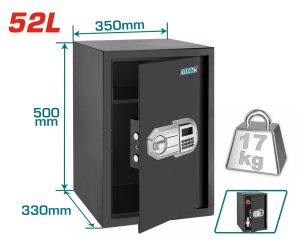 Total TESF5001 Ηλεκτρονικό Χρηματοκιβώτιο 52Lit
