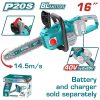 Total TGSLI40168 Αλυσοπρίονο 16" / 40cm Μπαταρίας Li-ion 40V Χωρίς Μπαταρία & Φορτιστή Total TGSLI40168 Αλυσοπρίονο 16" / 40cm Μπαταρίας Li-ion 40V Χωρίς Μπαταρία & Φορτιστή