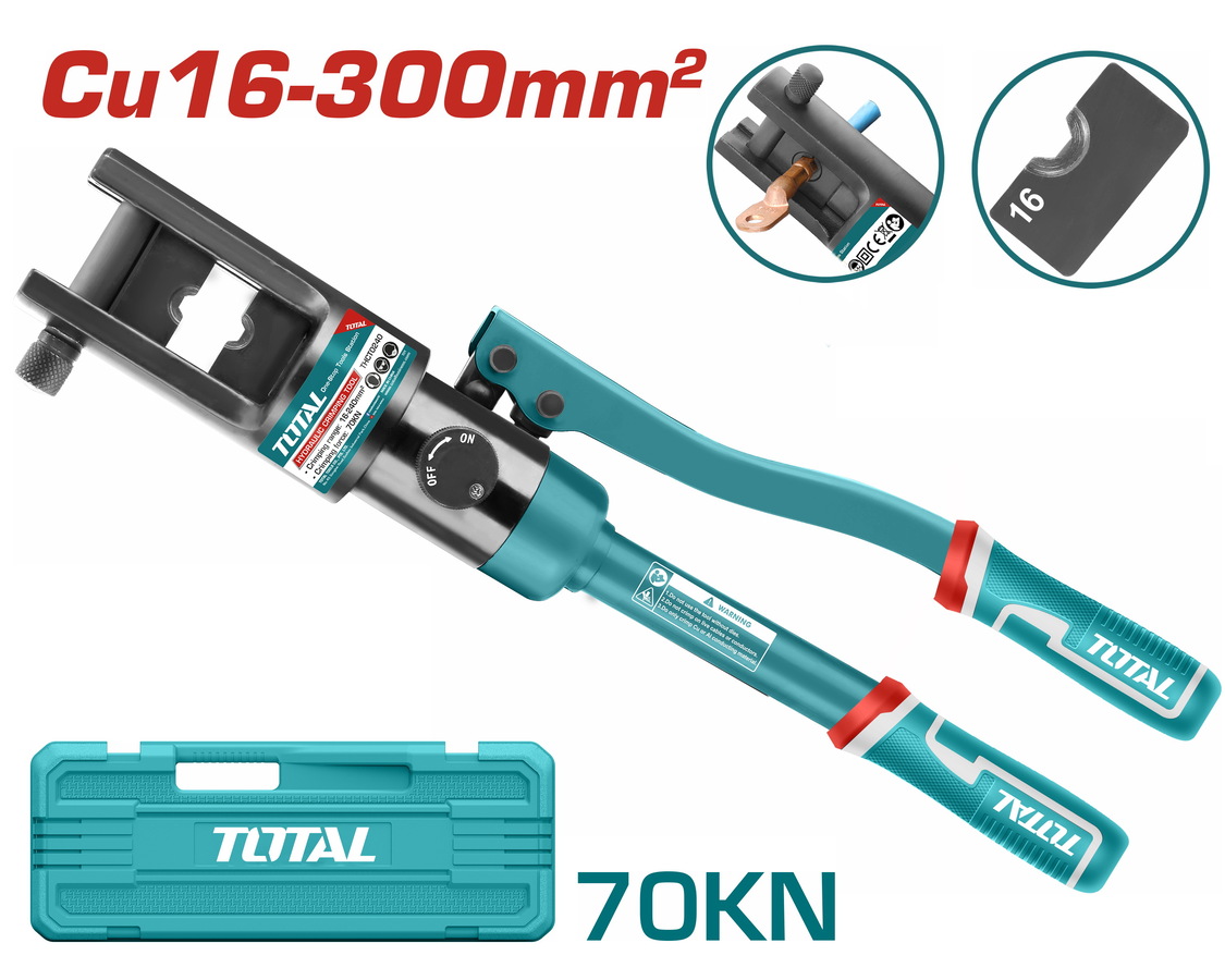 Total THCT0240 Υδραυλική Πρέσα Ακροδεκτών Cu 16-240mm²