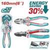 Total THT230606S Πλαγιοκόφτες Μήκους 160mm Υψηλής Μόχλευσης 30%
