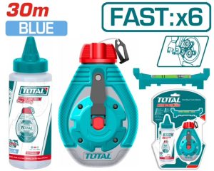 Total THT666301 Νήμα Στάθμης 30m & Ώχρα