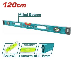 Total TMT212028 Αλφάδι Αλουμινίου 120εκ.
