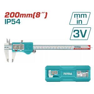 Total TMT322006 Ψηφιακό Παχύμετρο με Εύρος Μέτρησης έως 200mm
