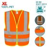 Total TSP62XL Ανδρικό Γιλέκο Εργασίας με Ανακλαστικές Ταινίες
