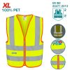 Total TSP63XL Ανδρικό Γιλέκο Εργασίας με Ανακλαστικές Ταινίες Κίτρινο