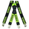Ελαστικές Τιράντες Εργασίας Sara Workwear black/fluorescent yellow