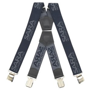 Ελαστικές Τιράντες Εργασίας Sara Workwear navy blue/dark grey