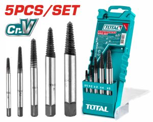 Total TACSE0056 Σετ Εξωλκείς για Βίδες 5τμχ