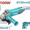 Total TG11012556E Γωνιακός Τροχός 1.100W - 125mm