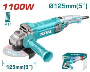 Total TG11012556E Γωνιακός Τροχός 1.100W - 125mm