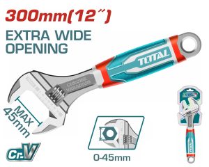 Total THT101126 Γαλλικό κλειδί 12"