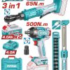 Total TOSLI250981E Σετ Μπουλονόκλειδο & Καστάνια & Λάμπα Συνεργείου Μπαταρίας Li-ion 20V/4Ah/2 Μπαταρίες Total TOSLI250981E Σετ Μπουλονόκλειδο & Καστάνια & Λάμπα Συνεργείου Μπαταρίας Li-ion 20V/4Ah/2 Μπαταρίες