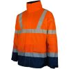 Αδιάβροχο Ανακλαστικό Μπουφάν Lacuna Atria orange/navy