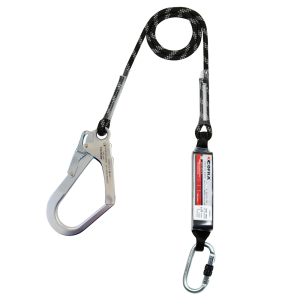 Σχοινί ασφαλείας με ενσωματωμένο απορροφητή ενέργειας Cofra Dulfer 1.5m