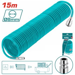 Total THT11151 Λάστιχο Αέρος Σπιράλ 15m Φ6x8mm