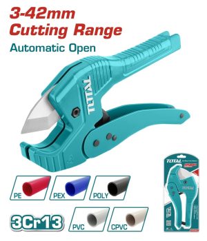 Total THT53422 Κόφτης Πλαστικών Σωληνών Βαρέως Τύπου 225mm