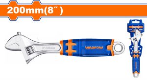 Wadfow WAW2208 Γαλλικό Κλειδί Μήκους 203.2mm με Άνοιγμα Σιαγόνων έως 30mm και Αντιολισθητική Λαβή 8"