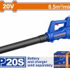 Wadfow WBLP520 Φυσητήρας Χειρός Μπαταρίας Li-ion 20V Χωρίς Μπαταρία & Φορτιστή