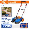 Wadfow WLSP1520 Χειροκίνητο Σάρωθρο Μπαταρίας Li-ion 20V Χωρίς Μπαταρία & Φορτιστή