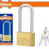 Wadfow WPD2440 Μπρούτζινο Λουκέτο Μακρύλαιμο με Κλειδί 40mm
