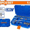 Wadfow WST4D45 Καστάνια με Καρυδάκια 1/4" 45 Τεμάχια Wadfow WST4D45 Καστάνια με Καρυδάκια 1/4" 45 Τεμάχια