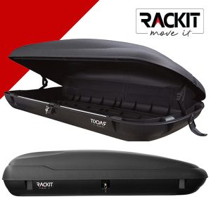 Μπαγκαζιέρα Οροφής Αυτοκινήτου Rackit 400lt Carbon Dual Opening