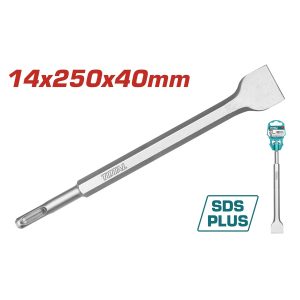 Total TAC15121412 Καλέμι με Υποδοχή SDS Plus 14Χ250Χ40mm