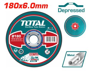 Total TAC2231801 Δίσκος Λείανσης Μετάλλου Φ - 180 Χ 6mm