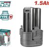 Total TBLI12153E Μπαταρία Εργαλείου Λιθίου 12V με Χωρητικότητα Li-ion 12V / 1.5Ah Type-C