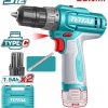 Total TDLI12206E Δραπανοκατσάβιδο Μπαταρίας Li-ion 12V / 1.5Ah / 20Nm / 2 Μπαταρίες Type-C