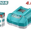 Total TFCLI20411E Φορτιστής Μπαταριών Εργαλείου 20V Λιθίου