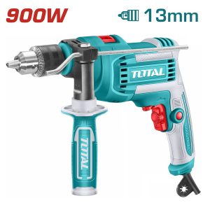 Total TG1091366 Ηλεκτρικονικός Κρουστικό Δράπανο 900W