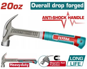 Total THCH61020L Σφυρί Προκοβγάλτης Πλαστική Λαβή 20oz / 560gr