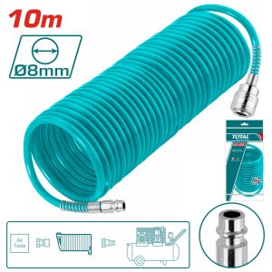 Total THT11101 Λάστιχο Αέρος Σπιράλ 10m Φ6x8mm