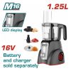 Total TMG026K Μπλέντερ Πολυκόπτης Multi Μπαταρίας Li-ion 16v 1.25lit Χωρις Μπαταρία & Φορτιστή