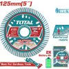 Total TAC061251 Διαμαντόδισκος Υγρής Κοπής 125 Χ 22.2mm Χ 1.6mm Λεπτός