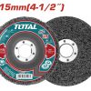 Total TAC651151 Δίσκος Σπογγώδης Καθαρισμού & Λείανσης 115mm